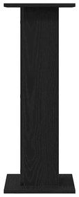 vidaXL Βάσεις Ηχείων 2 pcs Μαύρη δρυς 30 x 30 x 80 cm