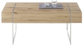Kelly Τραπεζάκι Σαλονιού Καφέ 70x70x40
