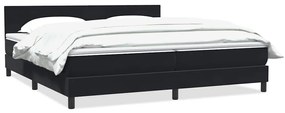 ΚΡΕΒΑΤΙ BOXSPRING ΜΕ ΣΤΡΩΜΑ ΜΑΥΡΟ 180X210 ΕΚ. ΒΕΛΟΥΔΙΝΟ 3316031