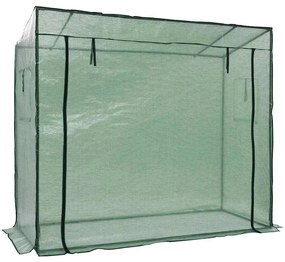 vidaXL Θερμοκήπιο Walk-in 200 x 80 x 173 εκ.