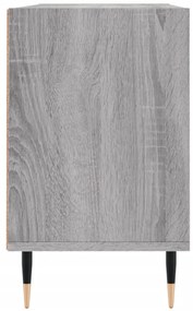 vidaXL Έπιπλο Τηλεόρασης Γκρι Sonoma 103,5x30x50 εκ Επεξεργασμένο Ξύλο