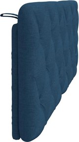 vidaXL Μαξιλάρι για Κεφαλάρι Μπλε 120 εκ. Υφασμάτινο