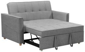 Καναπές - Kρεβάτι Commit 2θέσιος Ύφασμα Ανθρακί 142x93x90 εκ. 142x93x90 εκ.