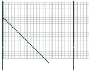 Συρματόπλεγμα Περίφραξης Πράσινο 1,8x10 μ. Γαλβανισμένο Ατσάλι - Πράσινο