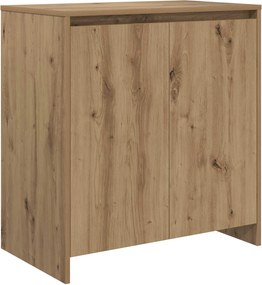 vidaXL Πλαϊνό γραφείο 3 pcs Artisan Oak 70 x 41 x 75 εκ.