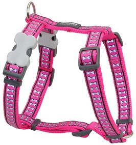 Λουρί Σκύλου Red Dingo Κόκαλο Αντανακλαστική 46-76 cm Φούξια