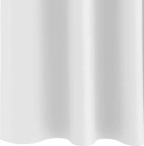 vidaXL Κουρτίνες Μαύρης Ύφανσης με Δαχτυλίδια 2 pcs Λευκό φωτεινό