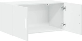vidaXL Ντουλάπι Τοίχου Λευκό 80x42,5x40 εκ. Επεξεργασμένο Ξύλο
