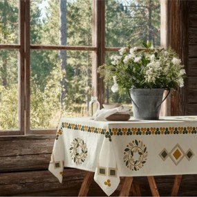 Stewehome Τραπεζομάντηλο με ψηφιακή εκτύπωση και γεωμετρικό σχέδιο 120x150 cm