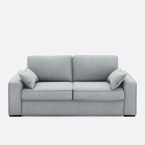 Καναπές-κρεβάτι με βελούδινο κοτλέ ύφασμα, Cecilia