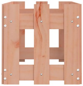 vidaXL Ζαρντινιέρα Υπερυψωμένη Φράχτης 100x30x30 εκ Μασίφ Ψευδοτσούγκα