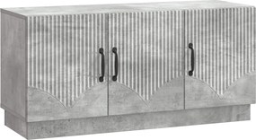 vidaXL Ντουλάπι TV 99 x 34,5 x 47 cm Γκρι Σκυροδέματος