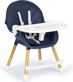 2in1 feeding chair ECOTOYS dark blue