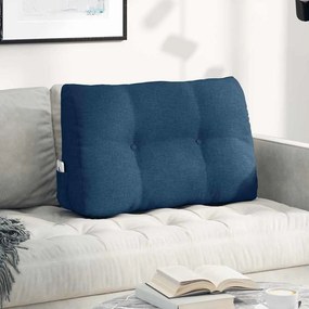 vidaXL Μαξιλάρι Πλάτης Μπλε 80 x 24 x 50 εκ ύφασμα