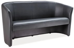 Καναπές TM-3 160x60x76cm χρώμα Μαύρο EK-14/Wenge DIOMMI TM3CZAP