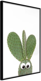 Αφίσα - Funny Cactus III - 20x30 - Μαύρο - Χωρίς πασπαρτού