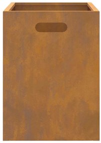 vidaXL Φωτιά Καφέ 50 x 30 x 40 εκ. Ατσάλι σκληρυθέν στον αέρα