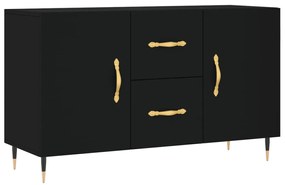 vidaXL Ντουλάπι Μαύρο 100x36x60 εκ. από Επεξεργασμένο Ξύλο