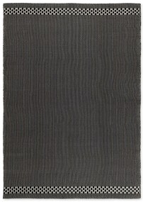 Χαλί Box Border Black 070X140, 130X190, 160X230, 200X300, 250X300 Μαύρο