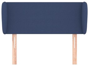 vidaXL Κεφαλάρι με Πτερύγια Μπλε 93x23x78/88 εκ. Υφασμάτινο