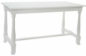 Τραπεζαρία DKD Home Decor Ξύλο Λευκό (180 x 90 x 80 cm)