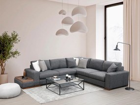 Corner Sofa Loop 6 Anthracite
