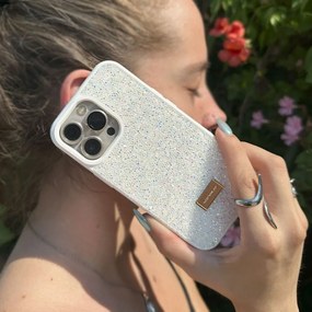 Θήκη Lux Diamond Sonique Apple iPhone 17 Pro Max Λευκό
