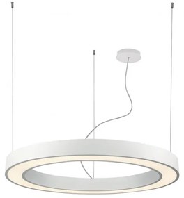 Κρεμαστό Φωτιστικό Οροφής LED 88W 4000Κ Dali Dimming Φ120cm Ring Viokef 3915-0012-4-W-D3 Λευκό