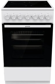 Gorenje GEC5B41WG Κουζίνα Ηλεκτρική , Λευκή , Κεραμική , A , 62 lt, (85x50x60)