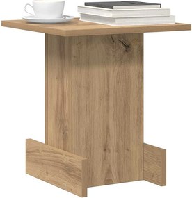 vidaXL End Table Artisan Oak 35,5 x 35 x 40 εκ Επεξεργασμένο ξύλο
