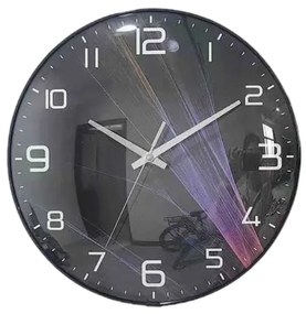 Ρολόι τοίχου - FHS-B625-13 - 505039 - Black/Purple-505039_pu
