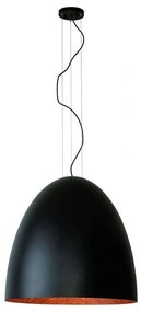 Φωτιστικό Οροφής Egg XL 10321 75x350cm 7xE27 40W Black-Copper Nowodvorski