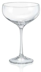 Ποτήρι Κολωνάτο Coupe Pralines (Σετ 4Τμχ) CLX40919180 180ml Κρυστάλλινο Clear Βοημίας Κρύσταλλο