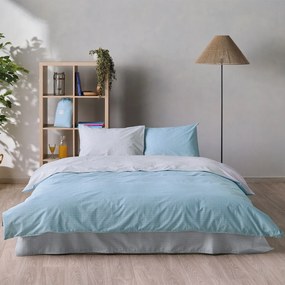 Σεντόνια Υπέρδιπλα (Σετ) Kentia Versus Zuccero 01 Blue
