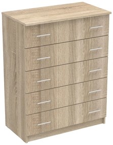 Intrahome Συρταριέρα Kofre Intrahome σε sonoma απόχρωση 80x45x104εκ | SKU: INTRAPA-472111155