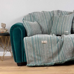 Ριχτάρι Olympos Veraman-Beige Aslanis Home Διθέσιο 180x250cm Βαμβάκι-Chenille
