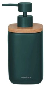 Ντισπένσερ Κεραμικό 200ml-7,6x7,6x17εκ. Mind Dark Green Sealskin 800054