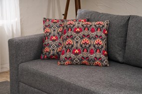 3-Seat Sofa-Bed Aly - Grey Grey