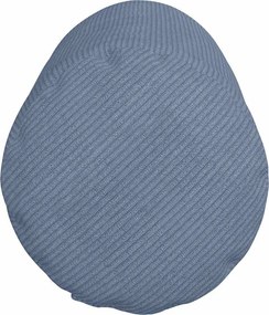 vidaXL Μαξιλάρια Στήριγμα 2 pcs Μπλε Ø 25 x 70 cm Υφασμάτινο Κορντουρά