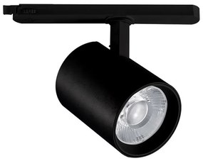 Adeleq Σποτ Ράγας LED 40W 230V 3000K 38° Μαύρο 23-440001