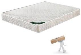 Στρώμα Bonnell Spring Ε2054,4Β Διπλής Όψης 150x200x19cm (Roll Pack) Διπλό Αλουμίνιο,Πέτρα