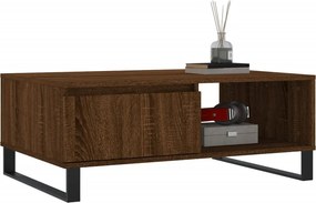 vidaXL Τραπεζάκι Σαλονιού Καφέ Δρυς 90x60x35εκ. από Επεξεργασμ. Ξύλο