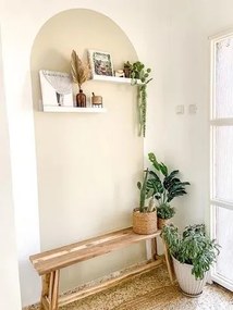 Παγκάκι Nextdeco ανακυκλωμένο ξύλο mahoni Υ45xM93xΠ26εκ