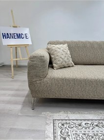 Stewehome Σετ καλύμματα καναπέ από πολυεστέρα και βαμβάκι με ριγέ σχέδιο 180x230 cm