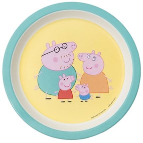 Πιάτο Παιδικό Peppa Pig 52-705/10 18cm 6m+ Multi Petit Jour Paris 1 τμχ Μελαμίνη