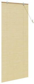 vidaXL Ρολά και Σκίες Παραθύρων Φυσικό 80 x 220 cm Μπαμπού