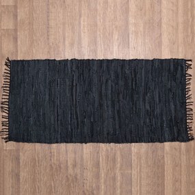 Χαλάκι (65x135) Viopros Rugs Ideas Μαύρο,Γκρι