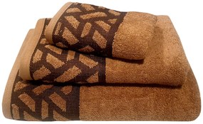 Πετσέτα Le Blanc Πεννιέ Ζακάρ 550gr/m2 MYKONOS Beige Προσώπου 50×90