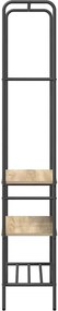 vidaXL Ράφι Ρούχων Δρύς Sonoma 60 x 30 x 171 εκ Επεξεργασμένο ξύλο
