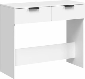 vidaXL Τραπέζι Κονσόλα Λευκό 90 x 36 x 75 εκ. από Επεξεργασμένο Ξύλο